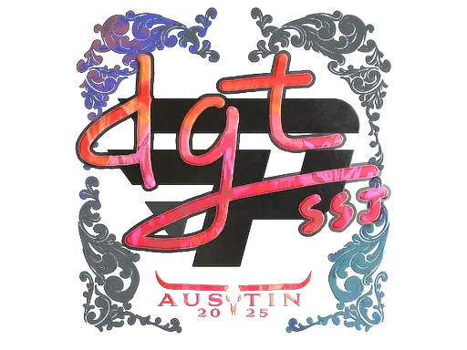 Sticker | dgt (Holo) | Austin 2025