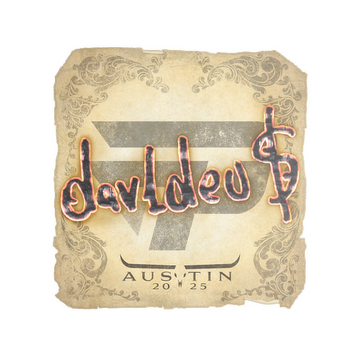 Sticker | dav1deuS | Austin 2025