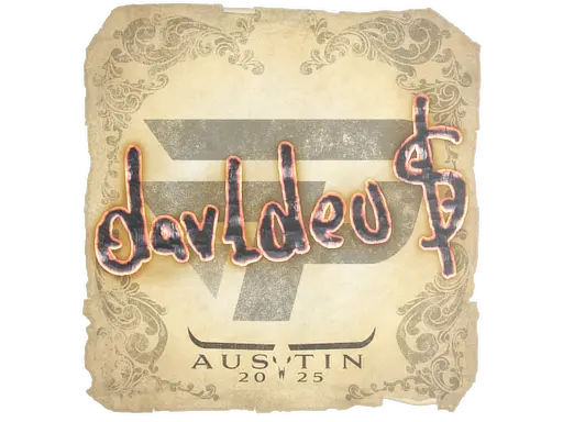 Sticker | dav1deuS | Austin 2025