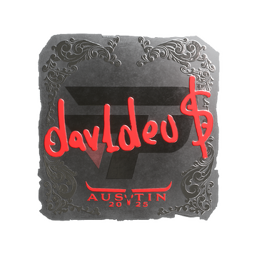 Sticker | dav1deuS (Foil) | Austin 2025