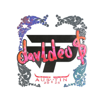 Sticker | dav1deuS (Holo) | Austin 2025