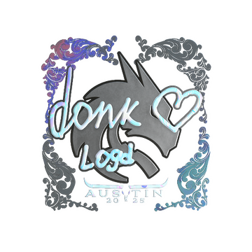 Sticker | donk (Holo) | Austin 2025