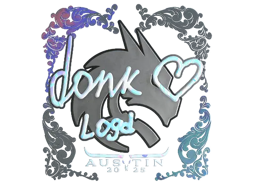 Sticker | donk (Holo) | Austin 2025