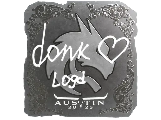 Sticker | donk (Foil) | Austin 2025