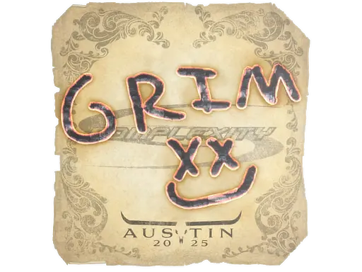 Sticker | Grim | Austin 2025