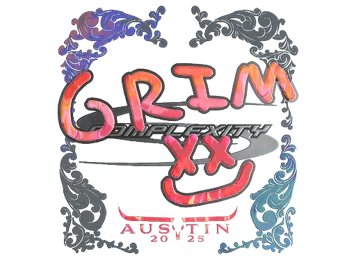 Sticker | Grim (Holo) | Austin 2025