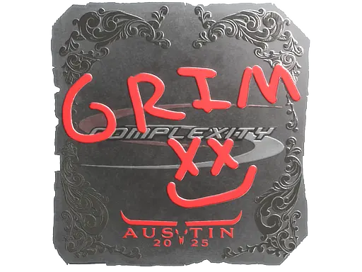 Sticker | Grim (Foil) | Austin 2025