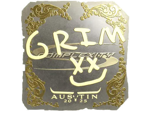 Sticker | Grim (Gold) | Austin 2025