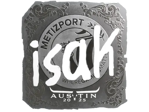 Sticker | isak (Foil) | Austin 2025