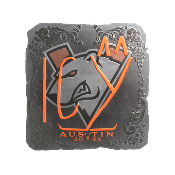 Sticker | ICY (Foil) | Austin 2025