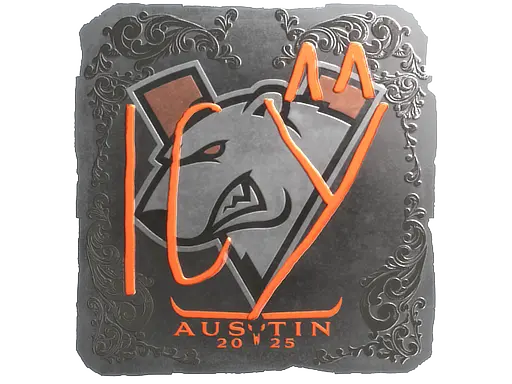 Sticker | ICY (Foil) | Austin 2025