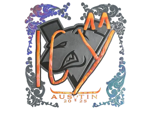 Sticker | ICY (Holo) | Austin 2025