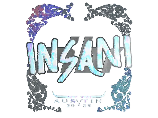 Sticker | insani (Holo) | Austin 2025