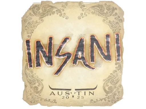 Sticker | insani | Austin 2025