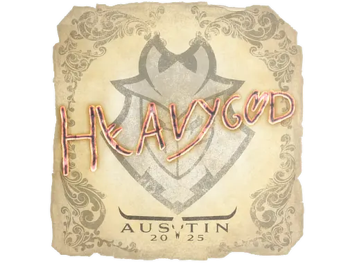 Sticker | Heavygod | Austin 2025
