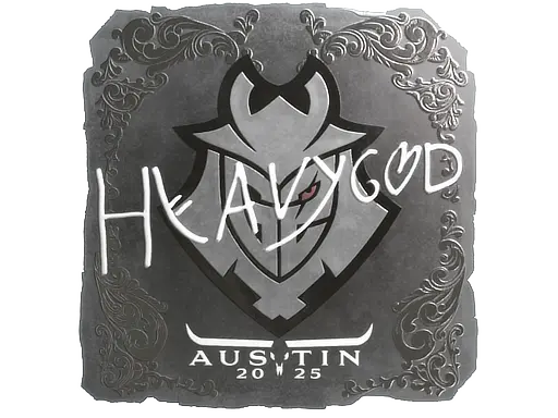 Sticker | Heavygod (Foil) | Austin 2025