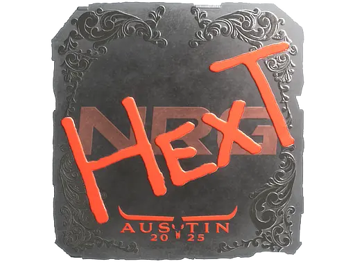 Sticker | HexT (Foil) | Austin 2025