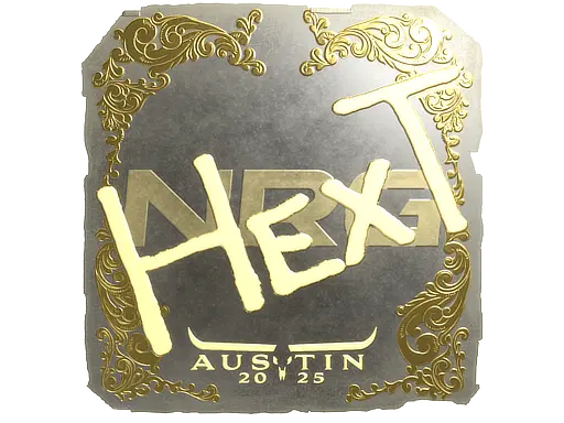 Sticker | HexT (Gold) | Austin 2025