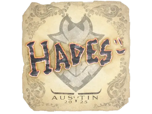 Sticker | hades | Austin 2025