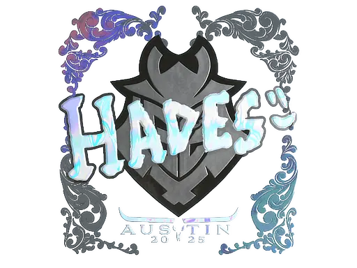Sticker | hades (Holo) | Austin 2025