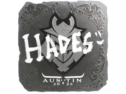 Sticker | hades (Foil) | Austin 2025