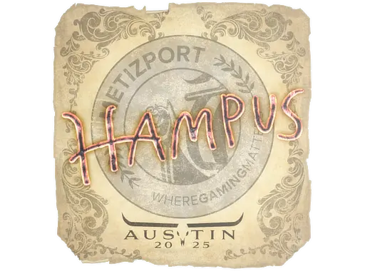 Sticker | hampus | Austin 2025