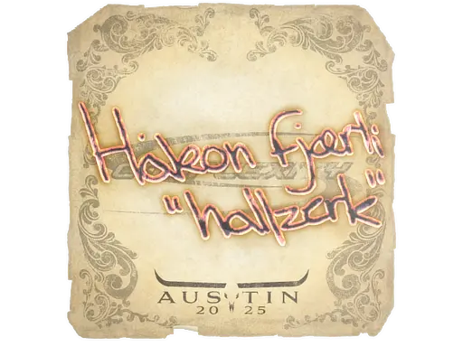 Sticker | hallzerk | Austin 2025