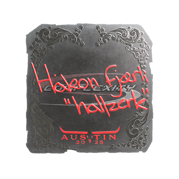 Sticker | hallzerk (Foil) | Austin 2025