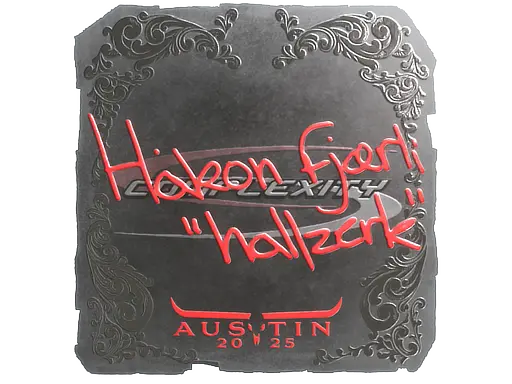 Sticker | hallzerk (Foil) | Austin 2025