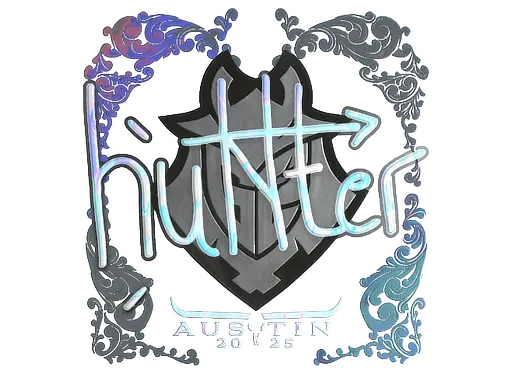 Sticker | huNter- (Holo) | Austin 2025