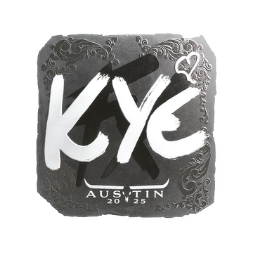 Sticker | kye (Foil) | Austin 2025