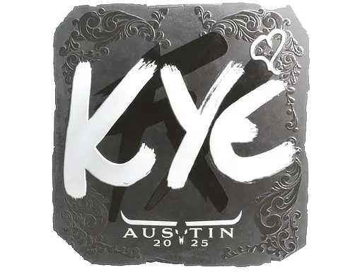 Sticker | kye (Foil) | Austin 2025