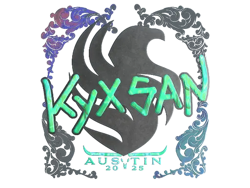 Sticker | kyxsan (Holo) | Austin 2025