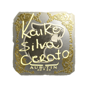 Sticker | KSCERATO (Gold) | Austin 2025
