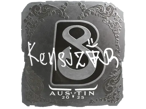 Sticker | kensizor (Foil) | Austin 2025