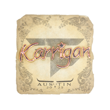 Sticker | karrigan | Austin 2025