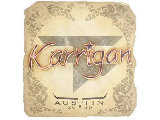 Sticker | karrigan | Austin 2025