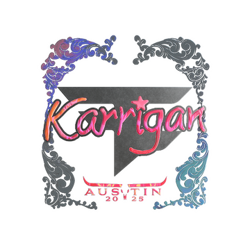 Sticker | karrigan (Holo) | Austin 2025