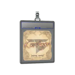Sticker Slab | karrigan | Austin 2025 image
