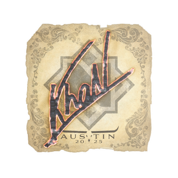 Sticker | khaN | Austin 2025