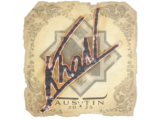 Sticker | khaN | Austin 2025