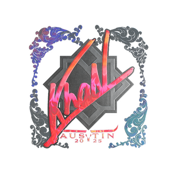 Sticker | khaN (Holo) | Austin 2025