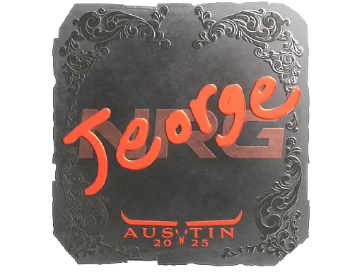 Sticker | jeorge (Foil) | Austin 2025