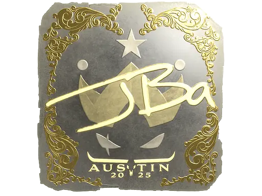 Sticker | JBa (Gold) | Austin 2025
