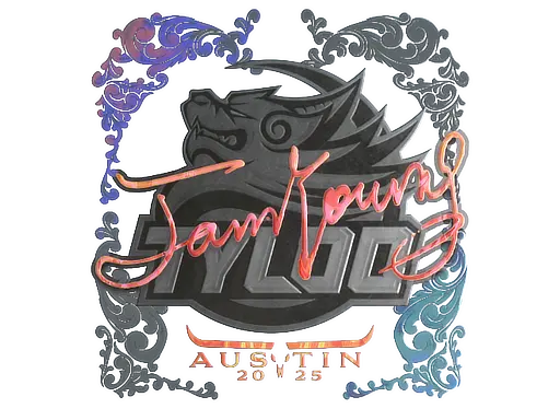 Sticker | JamYoung (Holo) | Austin 2025