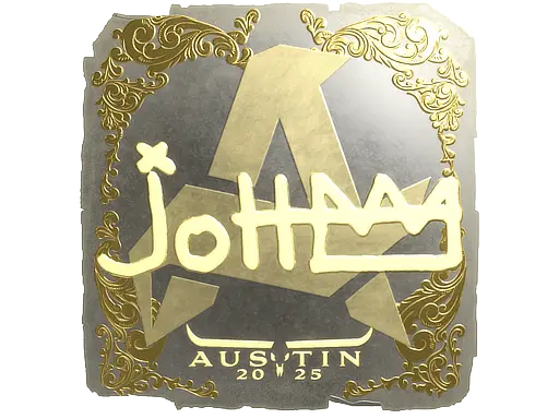 Sticker | jottAAA (Gold) | Austin 2025