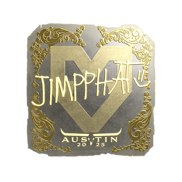 Sticker | Jimpphat (Gold) | Austin 2025