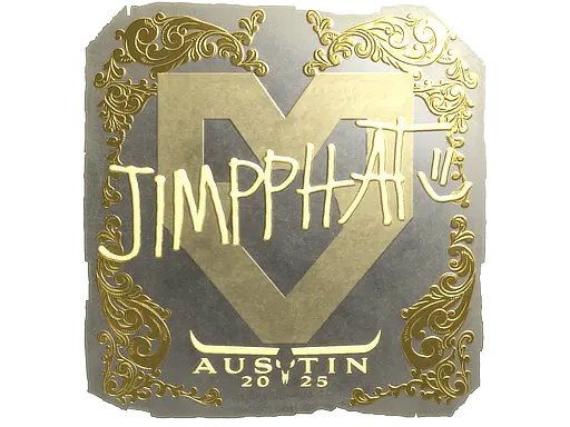 Sticker | Jimpphat (Gold) | Austin 2025