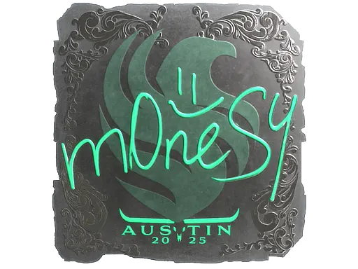 Sticker | m0NESY (Foil) | Austin 2025