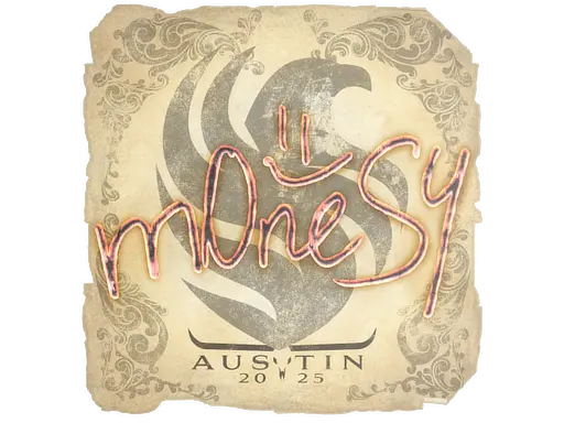 Sticker | m0NESY | Austin 2025